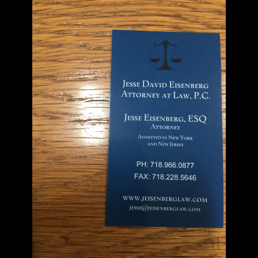 Jesse David Eisenberg, Attorney at Law, P.C. in Staten Island City, New York, United States - #3 Photo of Point of interest, Establishment, Lawyer