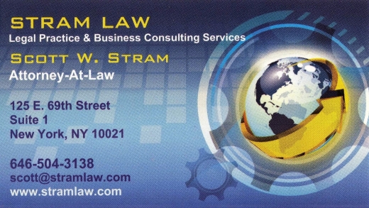 Stram Law in New York City, New York, United States - #1 Photo of Point of interest, Establishment, Lawyer