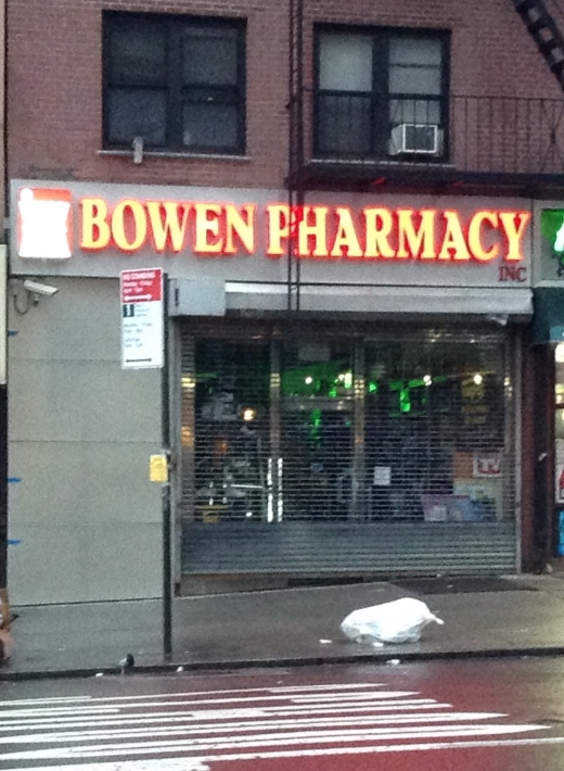 Bowen Pharmacy in New York City, New York, United States - #1 Photo of Point of interest, Establishment, Store, Health, Pharmacy