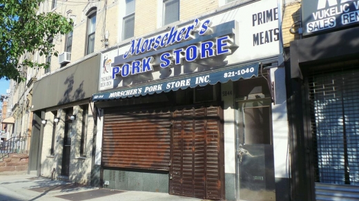 Photo by Walkereight NYC for Morscher's Pork Store