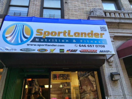 Sportlander Nutrition - Washington Heights in New York City, New York, United States - #1 Photo of Point of interest, Establishment, Store, Health