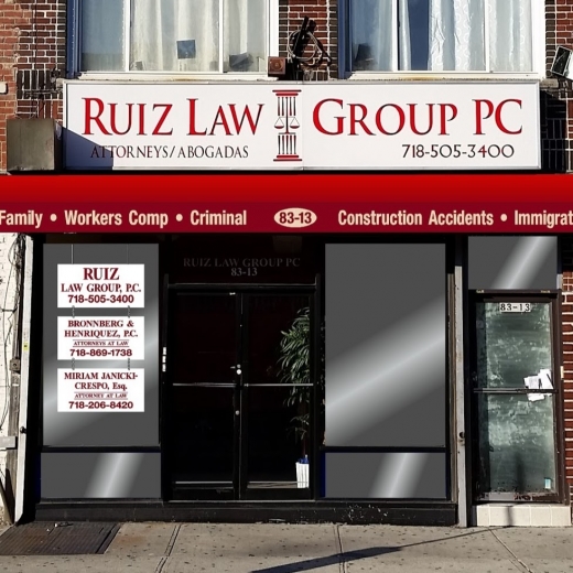 Ruiz Law Group PC in Jackson Heights City, New York, United States - #1 Photo of Point of interest, Establishment, Lawyer