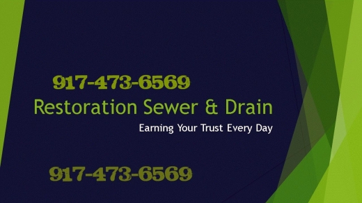 Restoration Sewer And Drain Specialists llc in Bronx City, New York, United States - #2 Photo of Point of interest, Establishment, Plumber