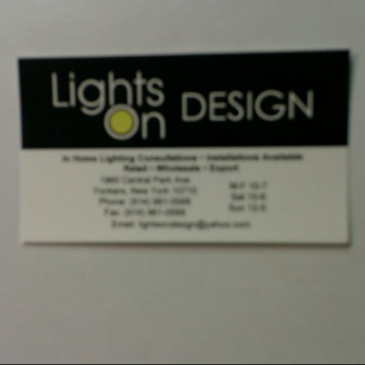 Lights On Design in Yonkers City, New York, United States - #1 Photo of Point of interest, Establishment, Store, Home goods store