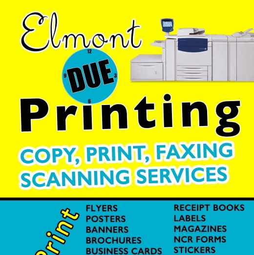 Photo by Elmont Printing for Elmont Printing
