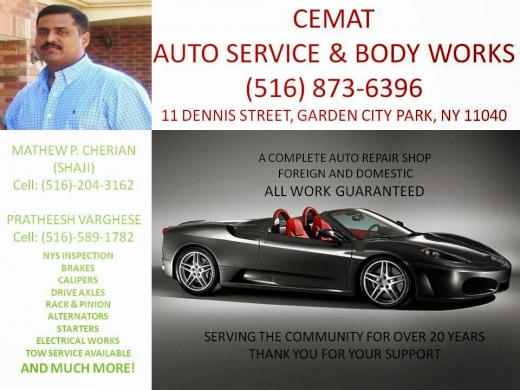 Photo by <br />
<b>Notice</b>:  Undefined index: user in <b>/home/www/activeuser/data/www/vaplace.com/core/views/default/photos.php</b> on line <b>128</b><br />
. Picture for Cemat Auto Service Inc in Garden City Park, New York, United States - Point of interest, Establishment, Car repair