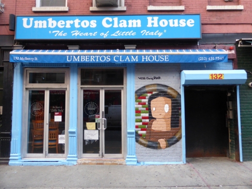 Umbertos Clam House in New York City, New York, United States - #1 Photo of Restaurant, Food, Point of interest, Establishment, Bar