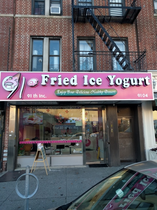 91Th Fried ice Yogurt in Kings County City, New York, United States - #3 Photo of Food, Point of interest, Establishment, Cafe