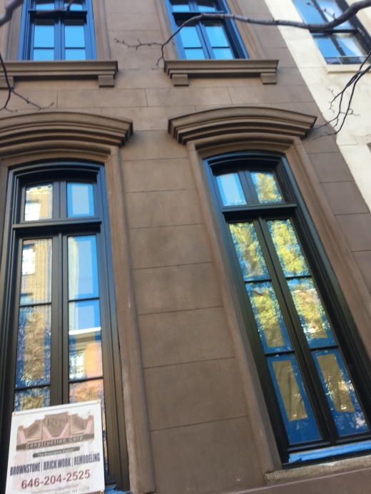 Riya Construction Corp ( Brownstone Contractor) - Brownstone facade restoration project 