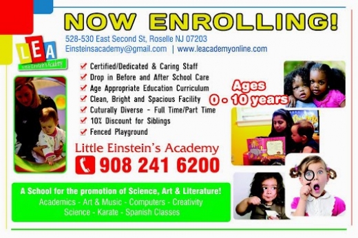 Photo by <br />
<b>Notice</b>:  Undefined index: user in <b>/home/www/activeuser/data/www/vaplace.com/core/views/default/photos.php</b> on line <b>128</b><br />
. Picture for LITTLE EINSTEIN'S ACADEMY in Roselle City, New Jersey, United States - Point of interest, Establishment, School