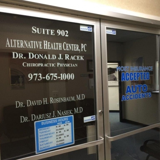 Alternative Health Center PC: Racek Donald J DC in East Orange City, New Jersey, United States - #1 Photo of Point of interest, Establishment, Health