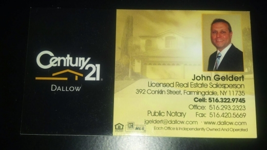 Photo by John Geldert Licensed Real Estate Salesperson Century 21 Dallow for Century 21 Dallow : John Geldert