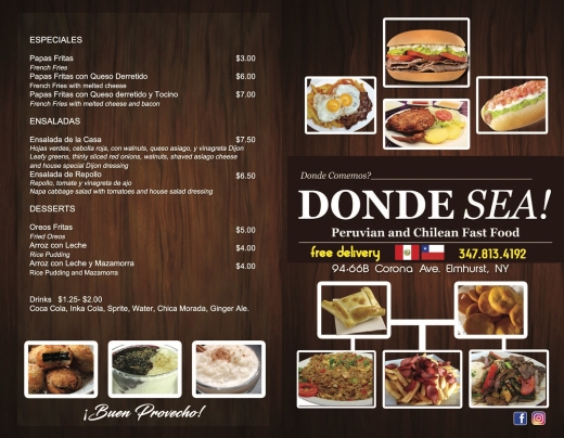Donde Sea! in Queens City, New York, United States - #2 Photo of Restaurant, Food, Point of interest, Establishment