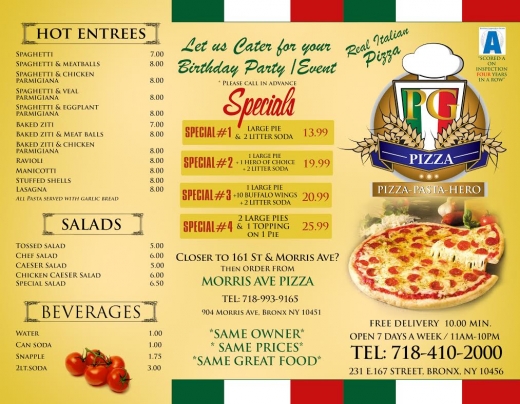 PG Pizza in Bronx City, New York, United States - #2 Photo of Restaurant, Food, Point of interest, Establishment