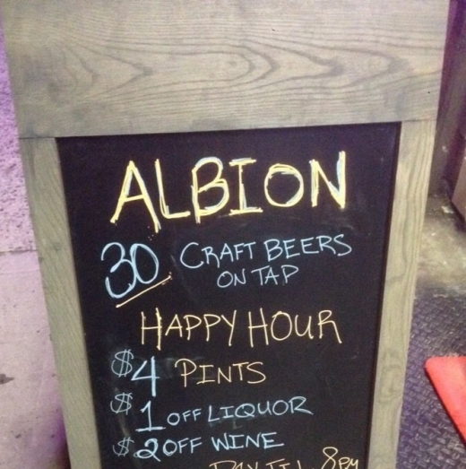 Photo by Albion Bar for Albion Bar