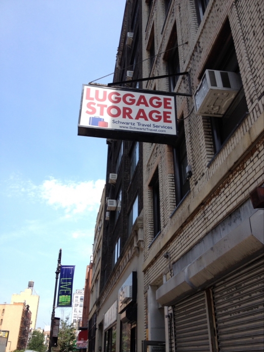 Schwartz Luggage Storage NYC in New York City, New York, United States - #1 Photo of Point of interest, Establishment, Storage