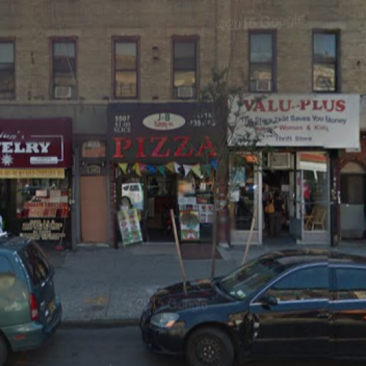 J&B Yummy Pizza in Brooklyn City, New York, United States - #1 Photo of Restaurant, Food, Point of interest, Establishment, Meal takeaway, Meal delivery