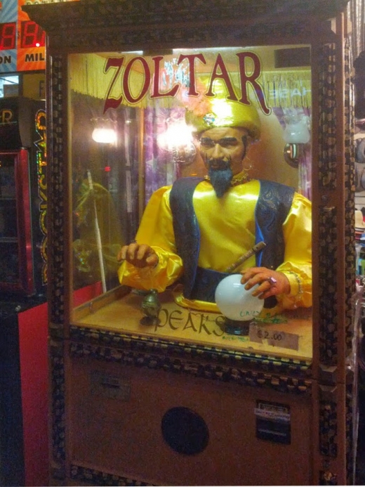 Photo by D Shm for Zoltar - Fortune Teller Machine