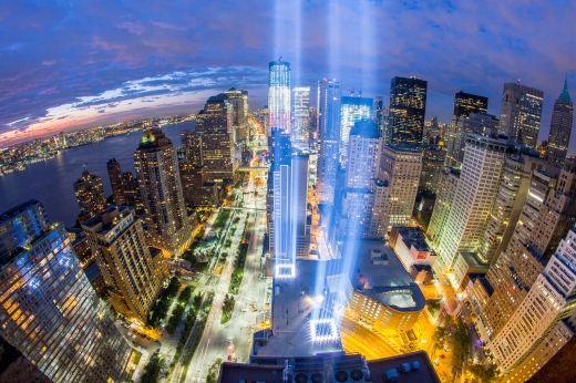 Photo by Craig Hoss for 9/11 Tribute In Light