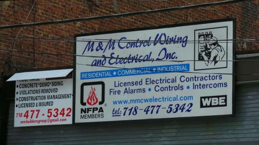M & M Control Wiring & Elec in Staten Island City, New York, United States - #2 Photo of Point of interest, Establishment, Electrician