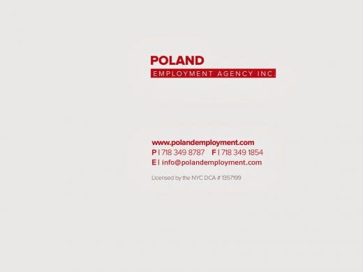 Poland Employment Agency Inc. in Kings County City, New York, United States - #1 Photo of Point of interest, Establishment
