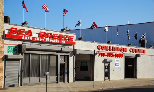 Sea Breeze Auto Body Repairs Inc in Brooklyn City, New York, United States - #1 Photo of Point of interest, Establishment, Store, Car repair