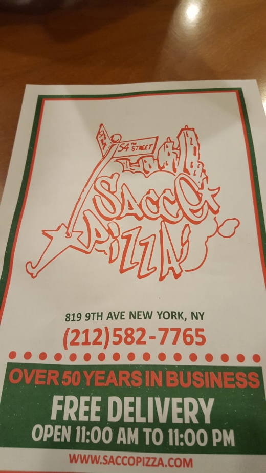 Sacco Pizza in New York City, New York, United States - #3 Photo of Restaurant, Food, Point of interest, Establishment