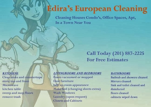 Photo by <br />
<b>Notice</b>:  Undefined index: user in <b>/home/www/activeuser/data/www/vaplace.com/core/views/default/photos.php</b> on line <b>128</b><br />
. Picture for Edira's European Cleaning Service in Paramus City, New Jersey, United States - Point of interest, Establishment