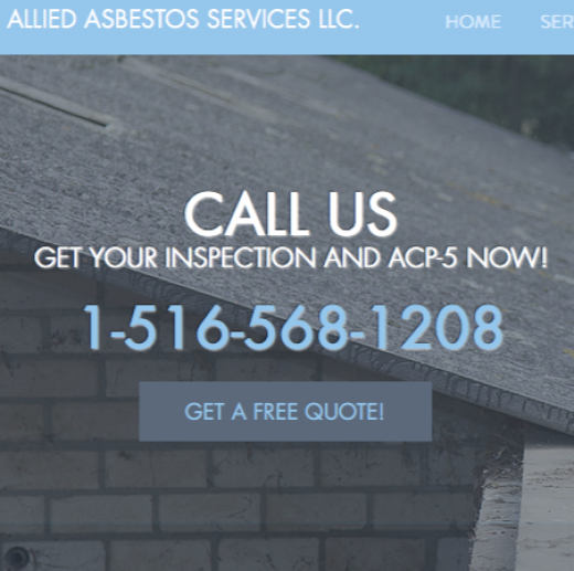 Photo by <br />
<b>Notice</b>:  Undefined index: user in <b>/home/www/activeuser/data/www/vaplace.com/core/views/default/photos.php</b> on line <b>128</b><br />
. Picture for Allied Asbestos Services LLC. in Valley Stream City, New York, United States - Point of interest, Establishment, General contractor