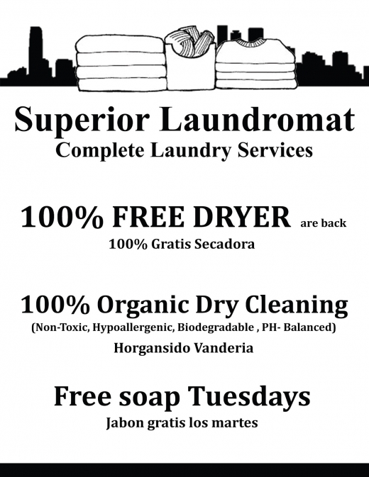 Superior Laundromat Service in Kings County City, New York, United States - #3 Photo of Point of interest, Establishment, Laundry