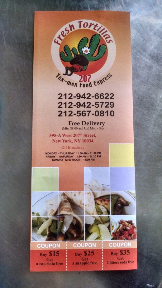 207 Fresco Tortillas in New York City, New York, United States - #2 Photo of Restaurant, Food, Point of interest, Establishment