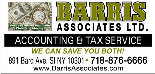 Barris Associates Ltd. in Staten Island City, New York, United States - #2 Photo of Point of interest, Establishment, Finance, Accounting