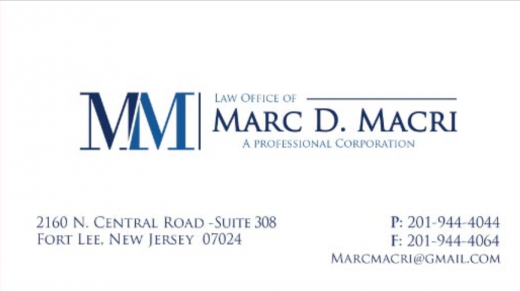 Marc D. Macri, P.C. in Fort Lee City, New Jersey, United States - #1 Photo of Point of interest, Establishment, Lawyer