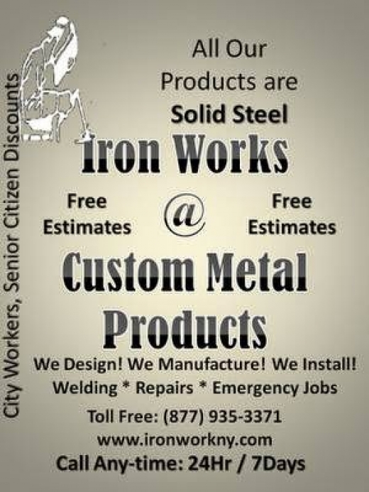 Photo by Welding In New York @ Custom Metal Products for Welding In New York @ Custom Metal Products