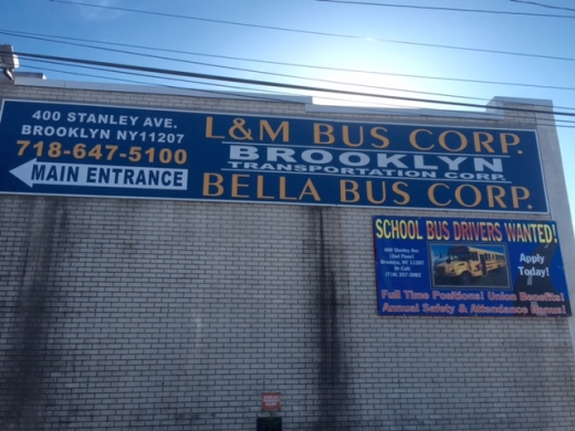 Total Transportation Corp- L&M Bus / Bella Bus / Brooklyn Transportation Company in Brooklyn City, New York, United States - #4 Photo of Point of interest, Establishment, Car repair, Car rental