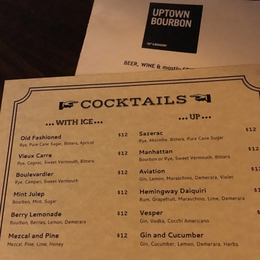 Uptown Bourbon in New York City, New York, United States - #1 Photo of Point of interest, Establishment, Bar