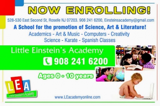 Photo by <br />
<b>Notice</b>:  Undefined index: user in <b>/home/www/activeuser/data/www/vaplace.com/core/views/default/photos.php</b> on line <b>128</b><br />
. Picture for LITTLE EINSTEIN'S ACADEMY in Roselle City, New Jersey, United States - Point of interest, Establishment, School