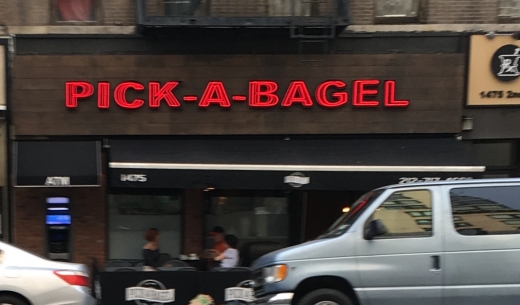 PICK-A-BAGEL in New York City, New York, United States - #1 Photo of Restaurant, Food, Point of interest, Establishment, Store, Meal takeaway, Bakery