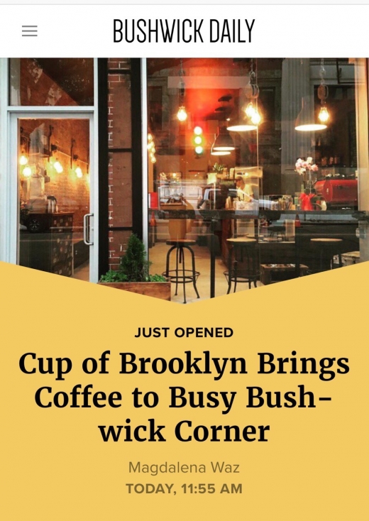 Cup of Brooklyn in Kings County City, New York, United States - #2 Photo of Food, Point of interest, Establishment, Cafe