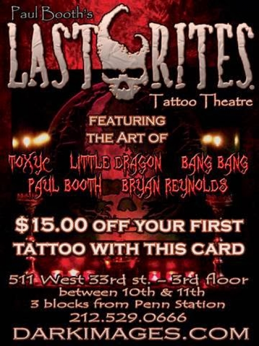 Last Rites Tattoo Theatre in New York City, New York, United States - #4 Photo of Point of interest, Establishment, Store, Art gallery