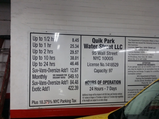 Quik Park in New York City, New York, United States - #1 Photo of Point of interest, Establishment, Parking