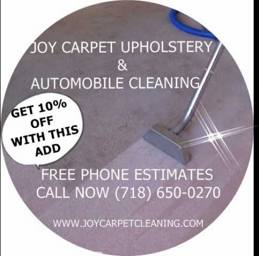 Joy Carpet and Upholstery Cleaning in Kings County City, New York, United States - #2 Photo of Point of interest, Establishment, Laundry