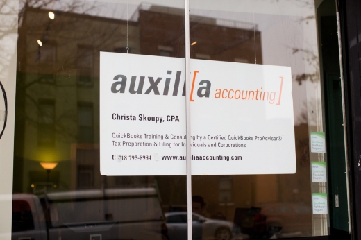 Auxilia Accounting Inc in Kings County City, New York, United States - #3 Photo of Point of interest, Establishment, Finance, Accounting