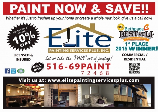 Elite painting services plus inc in Malverne City, New York, United States - #4 Photo of Point of interest, Establishment, Painter