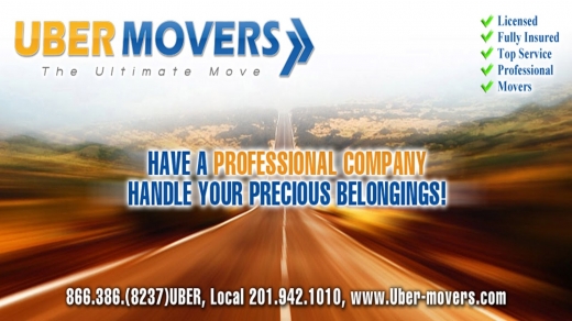 Uber Movers - Jersey City Movers - Top NJ Movers in Jersey City, New Jersey, United States - #1 Photo of Point of interest, Establishment, Moving company, Storage
