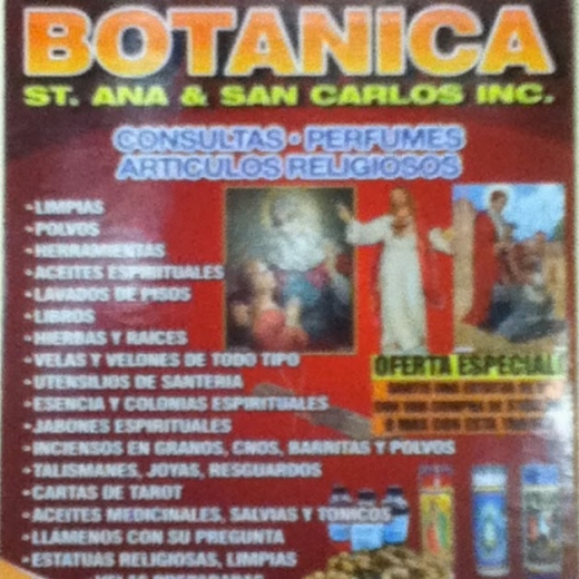 Botanica St. Ana & San Carlos Inc. in Bronx City, New York, United States - #1 Photo of Point of interest, Establishment, Store