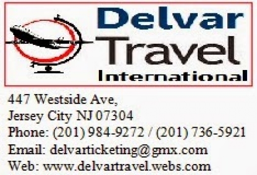 Delvar Travel International in Jersey City, New Jersey, United States - #1 Photo of Point of interest, Establishment, Travel agency