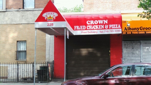 Photo by Walkersix NYC for Crown Fried Chicken & Pizza