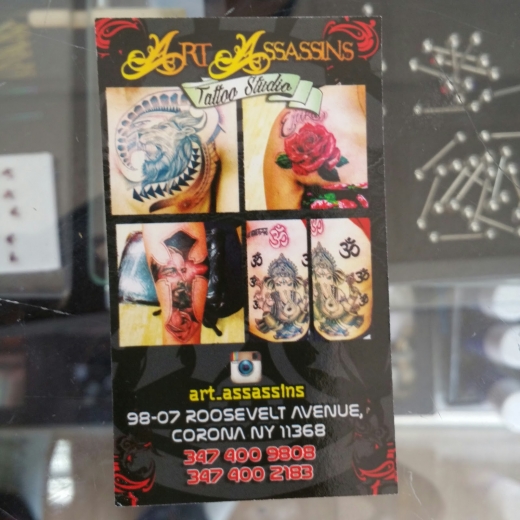 Art Assassins Tattoo Studio Inc. in Queens City, New York, United States - #2 Photo of Point of interest, Establishment, Store