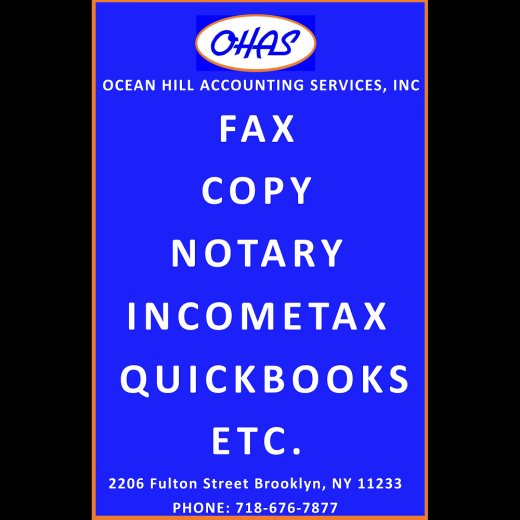Ocean Hill Accounting Services in Kings County City, New York, United States - #2 Photo of Point of interest, Establishment, Finance, Accounting